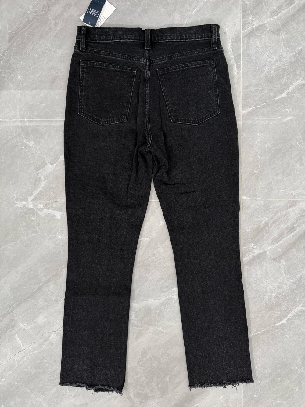 Women’s Abercrombie & Fitch The Skinny High Rise Jeans Split Hem Size 28 Short - Picture 7 of 15